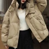 Women's winter down jacket with a high-end feel, short and light duck down, new women's down jacket, Pinghu large size Application Scenario
